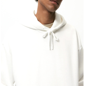 Sweat à capuche pour homme en coton respirant à demi-zip, coupe ample, pour usage décontracté, nouvelle arrivée, qualité supérieure, en solde - Product Image 1