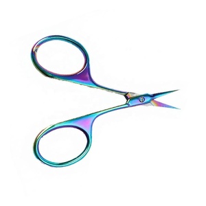 Tijeras para Cejas, Recortador de Acero Inoxidable, Herramientas de Precisión para Dar Forma y Eliminar el Vello Facial, Logotipo Personalizado - Product Image 4
