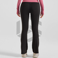 Leggings de yoga respirants à cordon de serrage pour femmes grandes tailles, motif uni, tie-dye, effet délavé, ensembles de yoga et vêtements de sport de haute qualité