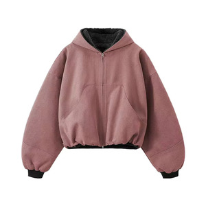 Premium Unisex Sweatshirt Wholesale Heavyweight Hoodie Breathable Cotton Fleece Custom Logo <b>Pullover</b> - Product Image 2