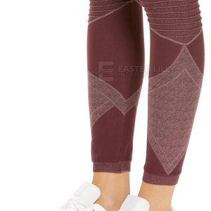 Leggings de yoga con cintura elástica para mujer, servicio OEM con MOQ bajo, leggings de yoga de alta calidad, ropa deportiva a precio económico. - Product Image 4
