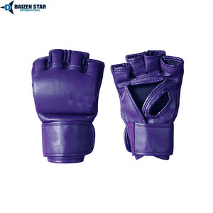 Guantes de MMA DAIZEN STAR INTERNATIONAL, de Cuero, con Cierre de Gancho y Bucle, Agarres para Manos para Uso Adulto en MMA, Boxeo y Lucha - Product Image 6