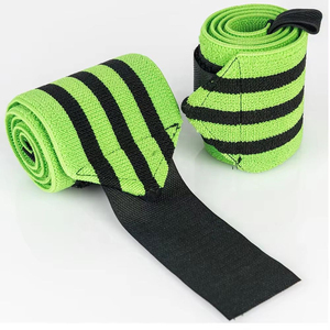 Premium Elastic Wrist <b>Wrap</b> for Bodybuilding Power Lifting Breathable Gym Fitness Equipment Custom Logo Gloves City Wrist Support - Product Image 1
