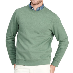 Sweat-shirts décontractés pour hommes en molleton uni, style sport, col rond, tricotés, pour l'automne et l'hiver - Product Image 6