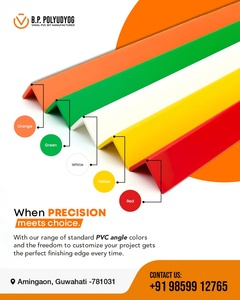 Protection d'angle en PVC rigide en forme de L, profilé en plastique pour protéger les murs, les piliers et les meubles, protection contre les chocs, utilisation sécurisée - Product Image 6