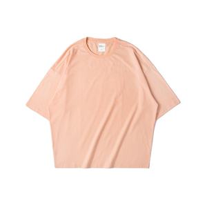 High Quality Cotton Men's T-shirts <b>Drop</b> Shoulder Short Sleeve T-shirts Streetwear Fashion Custom Men's Clothing T shirts - Product Image 3