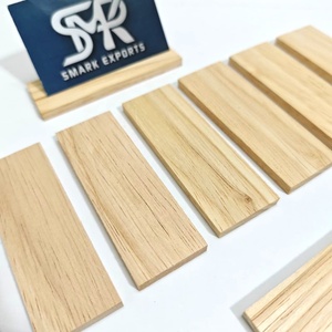 Plaquettes de manche de couteau en bois de caoutchouc de qualité supérieure, plaquettes de bois dur durables pour la fabrication de couteaux personnalisés, poignées artisanales et projets de bricolage - Product Image 6