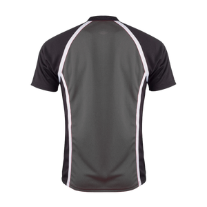 Contrast Color Sports Jersey Short Sleeve <b>Athletic</b> Shirt Teamwear Training Top 100% Polyester Moisture-Wicking Front Logo Unisex - Product Image 2