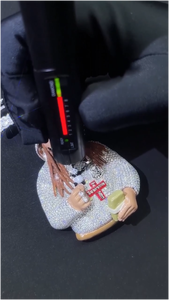 Colgantes Finos de Plata de Ley 925 con Moissanita para Hombre, Joyería Hip Hop Iced Out, Colgante de Cadena con Diamantes Personalizado - Product Image 3