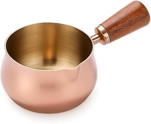 Tetera de Acero Inoxidable Dorado de Lujo con Infusor, Tetera Martillada con Tapa y Asa para Regalo del Hogar - Product Image 4