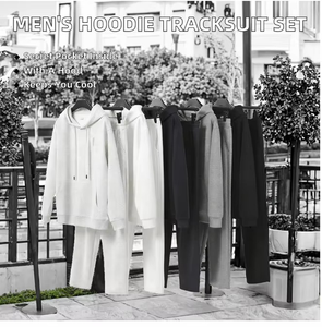 Men's Breathable Autumn Hoodies & Tracksuits <b>Sets</b> Custom <b>Plus</b> <b>Size</b> <b>Joggers</b> Training Sweatpants - Product Image 3