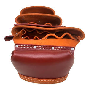 Cinturón de herramientas de cuero de lujo personalizado al por mayor para electricistas, cinturón de herramientas de cuero industrial profesional para contratistas en venta - Product Image 2