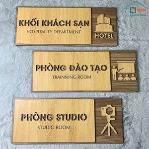 Wholesale Custom Rustic Wood Hanging Sign Engraved Wall <b>Decor</b> Personalized Gift For Home High Quality Bulk - Product Image 3