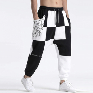 Hip Hop Men <b>Drop</b> <b>Crotch</b> Casual Sweatpants Men <b>Drop</b> <b>Crotch</b> Joggers <b>Drop</b> <b>Crotch</b> Hip-hop <b>Pants</b> Trouser <b>Pants</b> Men's - Product Image 4