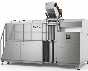 Máquina de Reciclaje de Residuos Alimenticios Comercial Exbio 3t con Motor de 15HP de Acero Inoxidable para Uso Escolar - Product Image 1