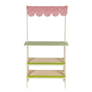 Puesto de Mercado de Juguete de Madera para Niños, Juego de Imitación, Tienda de Comestibles Ecológica y Sostenible, Venta al por Mayor Directa de Fábrica en Vietnam - Product Image 1