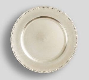 Assiettes de présentation élégantes en acier inoxydable effet miroir, 100 pièces, faites à la main, personnalisées pour hôtels de luxe, banquets et décorations de mariage - Product Image 3