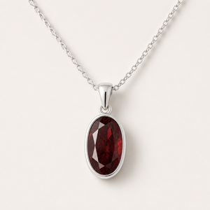 Collier pendentif vintage artisanal en argent sterling 925 avec pierre précieuse ovale en corail sertie clos - Product Image 6
