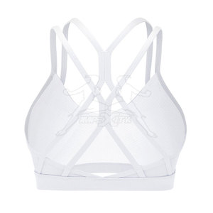 Stylish Crisscross <b>Back</b> Sports Bra With Strong Support And Lightweight Material For Yoga Running And Fitness Activities - Product Image 2