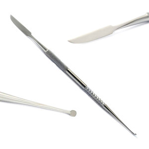 Kit Premium de 6 Piezas de Instrumentos Manuales para Encerado Dental – Juego de Espátulas para Cemento y Cuchillos para Yeso Fahen, Zahle, Beale, Lecron Carver - Product Image 4