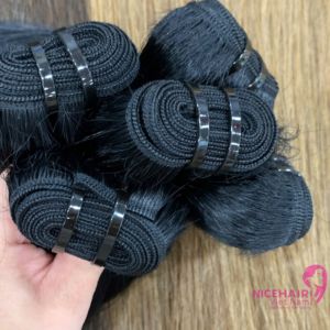 Cabello Remy Vietnamita de Doble Trama, 100 gramos/pieza, Trama de Piel, 100% Cabello Humano, Sin Sintético, Precio al por Mayor, 22 pulgadas - Product Image 1