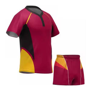 Maillot de rugby unisexe personnalisable, sublimation, broderie et impression, maillots de football américain et de rugby - Product Image 5