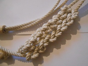 Root Fight Gear Aiguillette Tactique Britannique Blanche, Cordon Tressé Ornemental, Sangle d'épaule de Service Usagée, Lanière - Personnalisable - Product Image 3