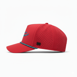 Factory Price Customized Logo 6-Panel Performance <b>Waterproof</b> Baseball <b>Cap</b> with Laser Cutting Hole Quick Drying Baseball Hat <b>Caps</b> - Product Image 3