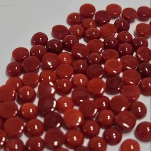 Coral Rojo Italiano, Forma Redonda, Calidad AAA, Gema Suelta para Joyería - Product Image 1