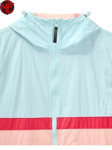 Chaqueta Cortavientos Informal Transpirable para Exteriores, Forro de Malla, Talla Grande, Bloques de Color, Chaqueta Cortavientos Deportiva Informal para Hombre - Product Image 3