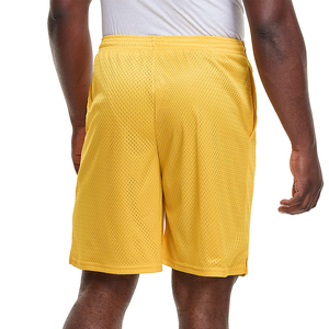 Pantalones cortos de malla de alto rendimiento para hombre, tela de poliéster, estilo casual, para uso diario. - Product Image 2