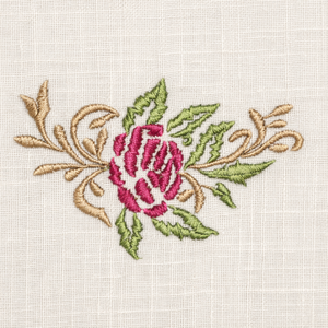 Serviette de table en coton brodé de qualité supérieure, motif floral, pour la décoration de table à la maison, dans les hôtels, les restaurants et lors d'événements. - Product Image 4