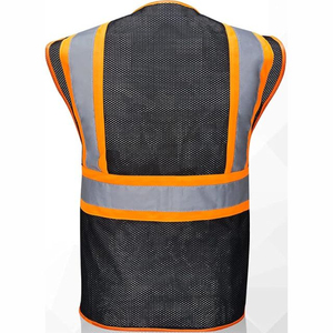 เสื้อกั๊กนิรภัยแบบ LED สะท้อนแสงกันน้ำ Ansi Class 1 EN ISO 20471 Class 2มองเห็นได้ชัดเจน - Product Image 3