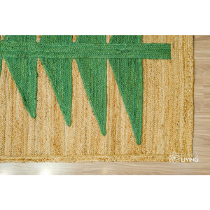 Alfombra de Yute Natural Trenzada para el Árbol |   Tapete Navideño para Piso RTS |   Decoración Navideña de Yute al por Mayor - Product Image 6