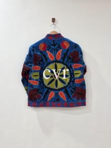 Handmade Velvet Suzani Outerwear <b>Coat</b> Hand Embroidered Women's Luxury <b>Coat</b> Eco-Friendly Winter Boho for Party Wear - Product Image 4
