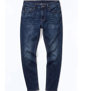 Jeans de Mezclilla Rectos de Alta Calidad con Bolsillos Lavados al Estilo Vintage, Pantalones de Mezclilla Holgados para Hombre - Product Image 1