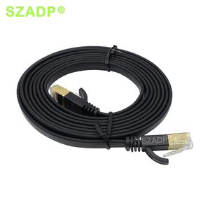 <span class=keywords><strong>Cable</strong></span> de Conexión <span class=keywords><strong>Plano</strong></span>/Redondo Cat6/Cat6a de Alta Calidad, <span class=keywords><strong>Cable</strong></span> de Puente Blindado <span class=keywords><strong>Ethernet</strong></span> de Cobre Sólido/CCA con Conector RJ45 - Product Image 5