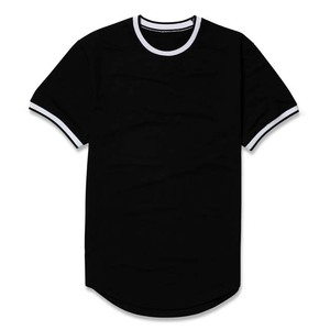 T-shirt Homme Léger de Qualité Supérieure, Doux, Séchage Rapide, Tricoté, Dernière Conception, Quantité en Gros, T-shirt Personnalisé à Bordures Contrastantes - Product Image 3