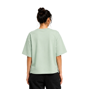 Custom Womens Oversized Boxy Tee Heavyweight Cotton Short Sleeve Streetwear T Shirt OEM ODM Private Label Bulk Apparel Womens - Product Image 5