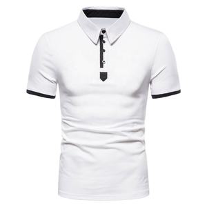 YUKARI ENTERPRISES 2023 – Nouveau Polo d'été pour homme en jersey décontracté avec logo brodé, manches courtes, col à revers, grandes tailles - Product Image 3