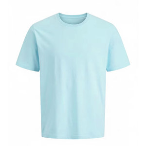 T-shirts pour hommes très demandés, 100% coton, logo personnalisé imprimé, coupe ample, tissu tissé, nouvelle tendance pour un look branché - Product Image 4