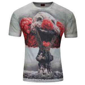 เสื้อยืดสั่งทำพิเศษสำหรับผู้ชาย คุณภาพสูง ผ้าฝ้าย 100% แบบซับลิเมชั่น คอเสื้อแบบริงเกอร์ ราคาประหยัด ยี่ห้อ Fortleo - Product Image 2
