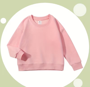 Sweat-shirt à manches lanternes en coton 100% tricoté pour filles, design appliqué, style automnal tendance, Bangladesh - Product Image 3