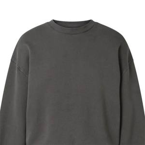 Sweat-shirt d'hiver de luxe 100 % coton vierge sur mesure pour hommes, broderie de logo personnalisée, pull streetwear épais, vente en gros - Product Image 5