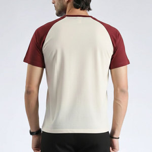 เสื้อยืดพิมพ์ลายแขนเสื้อผ้าฝ้าย 100% สำหรับผู้ชาย เสื้อผ้าฤดูร้อน เสื้อยืดแบบสวม - Product Image 2