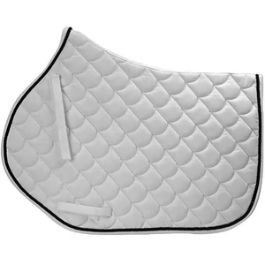 Tapis de selle antidérapant et respirant en gel avec logo personnalisé, style équestre western, coque en coton - Équipement équestre en gros, faible MOQ - Product Image 5