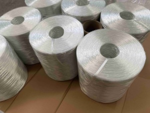 Hochwertiges <span class=keywords><strong>E</strong></span>-Glas Fiberglas Assembled Roving 4800tex Vinylbeschichtet Hohe Festigkeit Geringe Fusselbildung für GFK-Produkte - Product Image 5