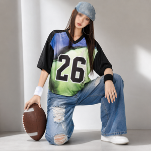 Camiseta Deportiva Oversize de Manga Larga para Mujer, Estilo Fútbol Americano, Y2K Streetwear, Venta al Por Mayor, OEM ODM - Product Image 6