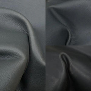 Deep Black Eco-Friendly Vintage Chrome Tanned Cowhide <b>Leather</b> 1.2-1.4mm Thick Designed for Handbags Wallets Shoes Manufacturing - Product Image 6