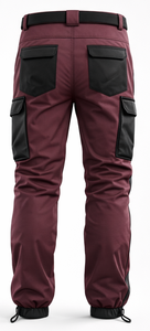 กางเกงเดินป่าวิ่งสำหรับผู้ชาย ระบายอากาศได้ดี น้ำหนักเบา กันน้ำ เป็นมิตรกับสิ่งแวดล้อม ผลิตจากโพลีเอสเตอร์/ไนลอน เหมาะสำหรับกิจกรรมกลางแจ้งทุกฤดู - Product Image 5